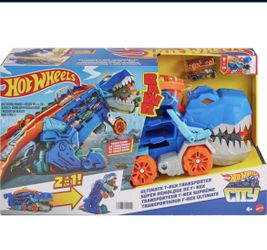 Hot Wheels City Ultimate T Rex Transporter