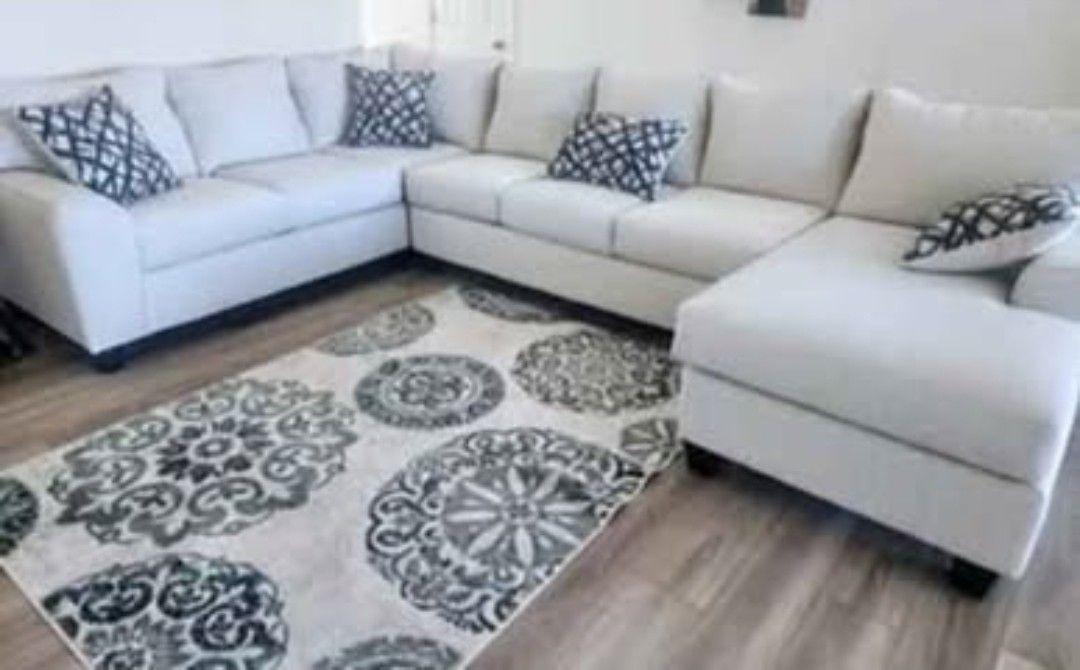 π Brand New Artisan 3pc Sea Salt Extra Length RAF Sectionals! π₯
