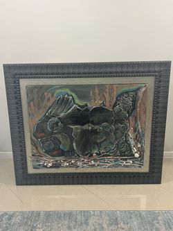 Large Framed Artwork
