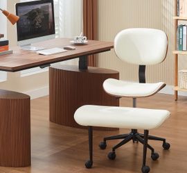 New  Ergonomic Cross Legged Office Chair,Height Adjustable Seat for ADHD, Meditation Office Chair for Short Women, 360° Swivel Adjustable Height for P