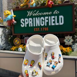 The Simpsons Croc Charms 