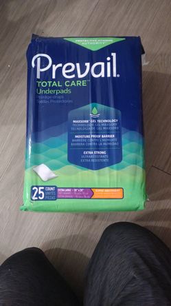 Prevail Under Pads Extra Large 25 Count