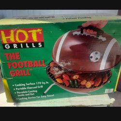 Football BBQ Grill