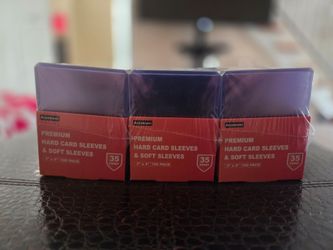 Premium Hard Card Sleeves & Soft Sleeves
