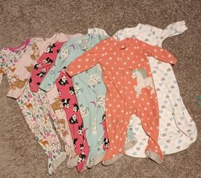 Pajama onesies $5