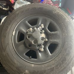 Jeep wrangler Stock Wheels (rims and tires)