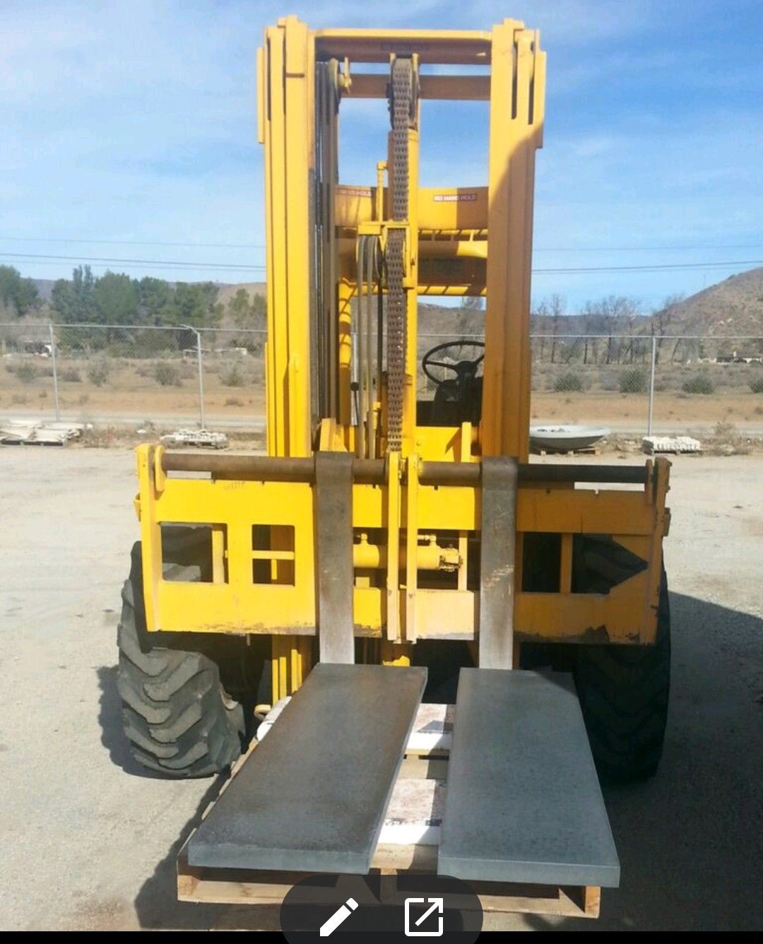 Champ Forklift Works - needs wires!