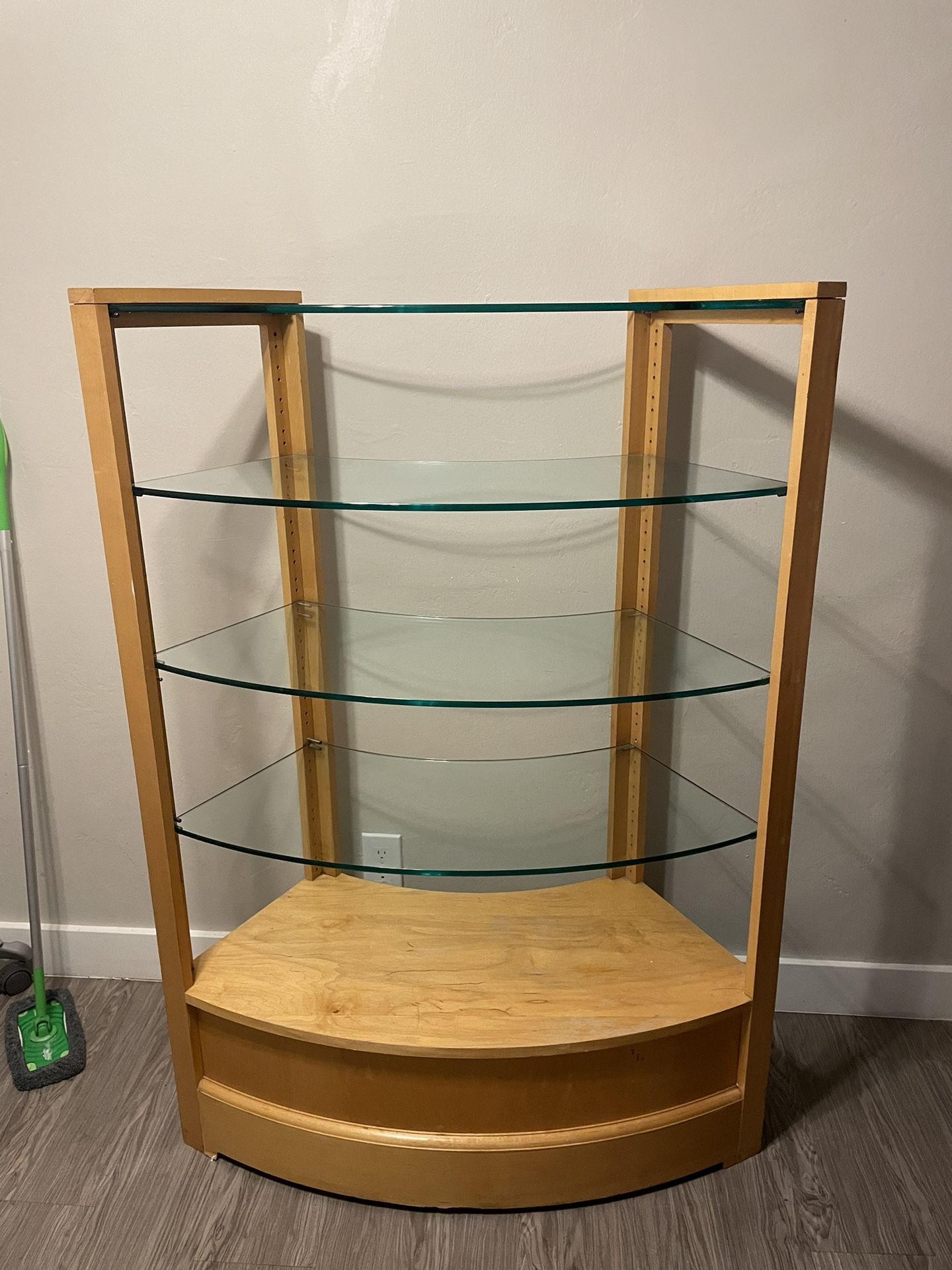 Corner Entertainment Shelves