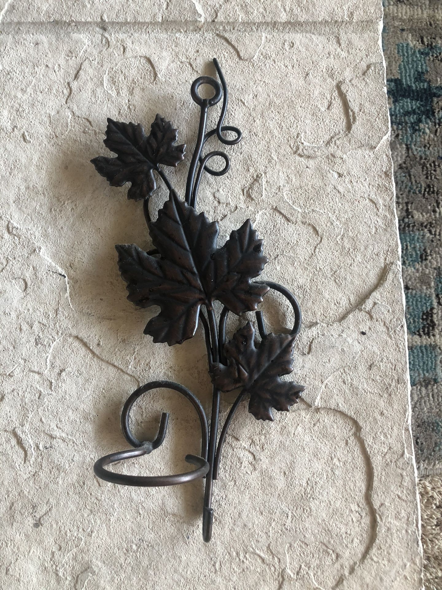 Iron Wall Accent Sconce-Candle Holder 2 Pieces