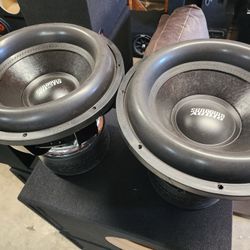 Sundown 15 Inch Zv6 Subwoofers 
