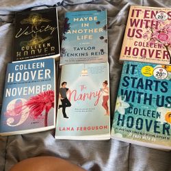 Books Colleen Hoover/ Lana Ferguson: Taylor Jenkins Reid 