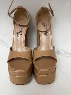 Women's Platform Chunky Heel Sandals