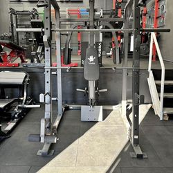 Smith Machine with Multifunctional Trainer + Bench