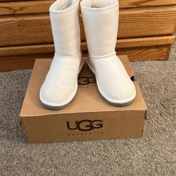 Collectors White Ugg Boots