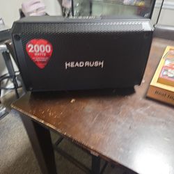 headrush 2000 watt speaker. guitar amp/speaker