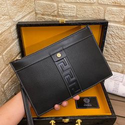 Versace men's clutch bag