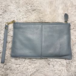 Light Blue Wristlet 