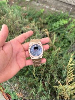 Rose gold 41mm men’s Watch A-P