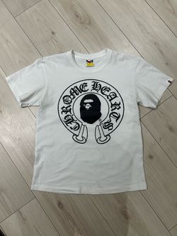 Bape tee chrome hearts