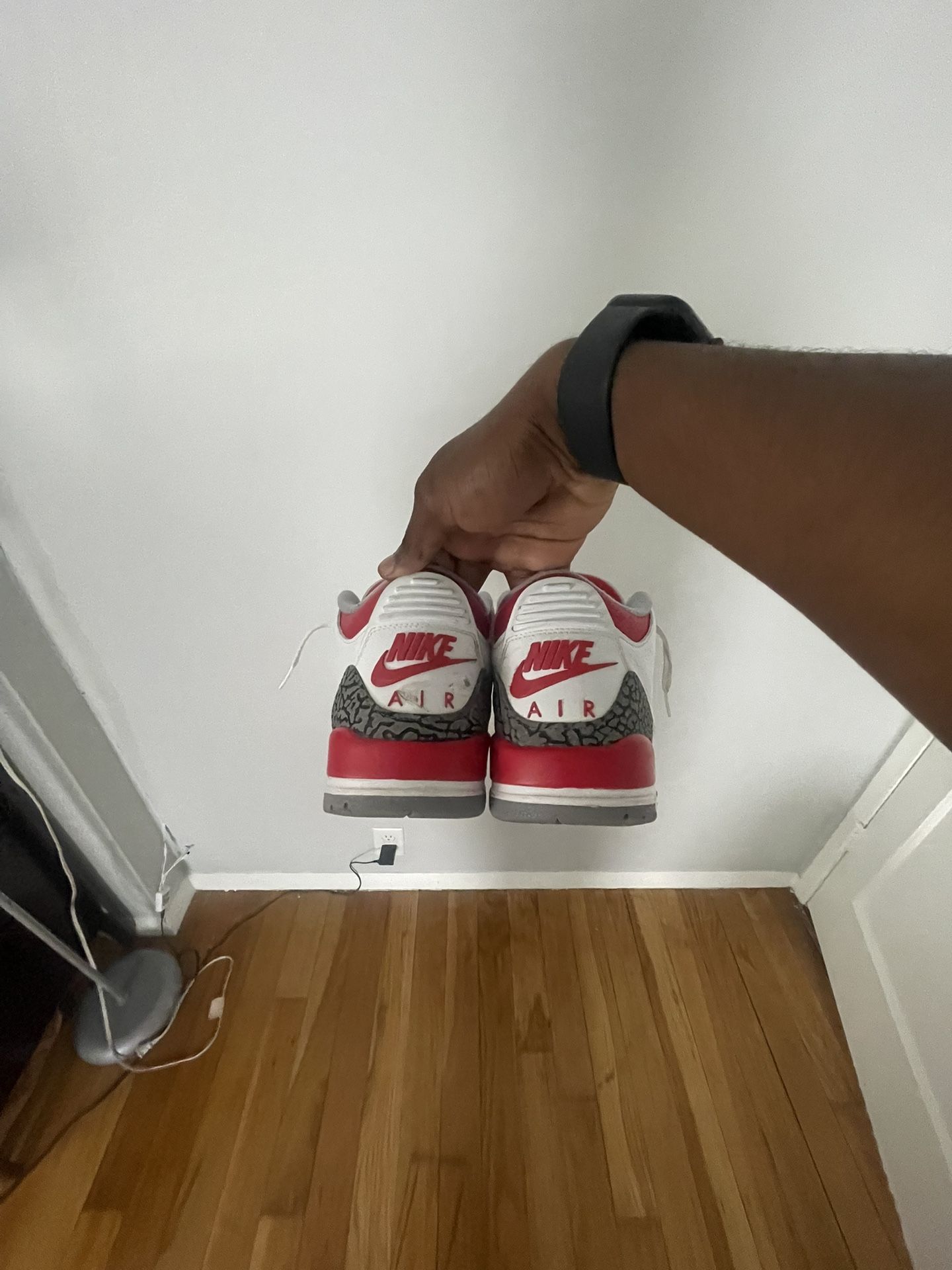 Fire Red 3s
