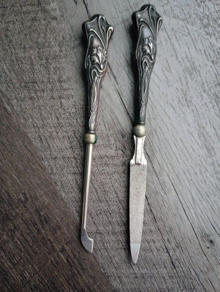 Sterling Silver Manicure Set