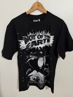 HELLSTAR NOT OF THIS EARTH BLACK T-SHIRT NEW COLLECTION