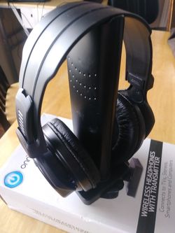 Wireless Headset with TV Transmitter