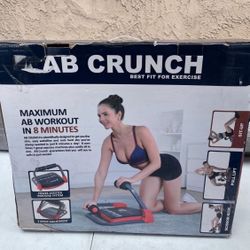 BalanceFrom Ab Crunch Total Body Workout with Resistance