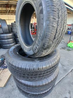 Vendo Un Set De Llantas Usadas Michelín 255/70R18 Con 90%de Vida Las 4 Instaladas Y Balansiadas 
