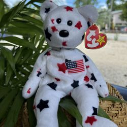 Ty Beanie Babies Glory the Bear Plush Toy