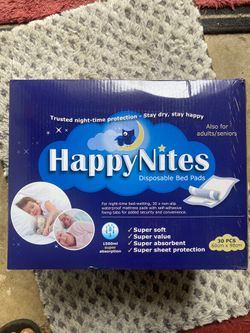 Happy Nites Disposable Bed Pads