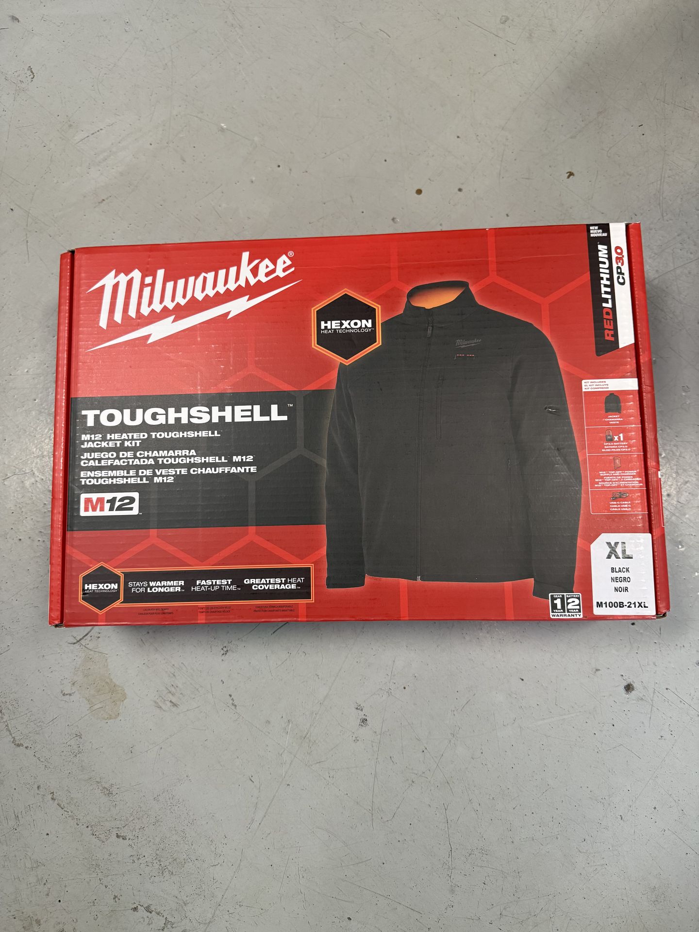 Milwaukee Tough Shell heated Sweater $150