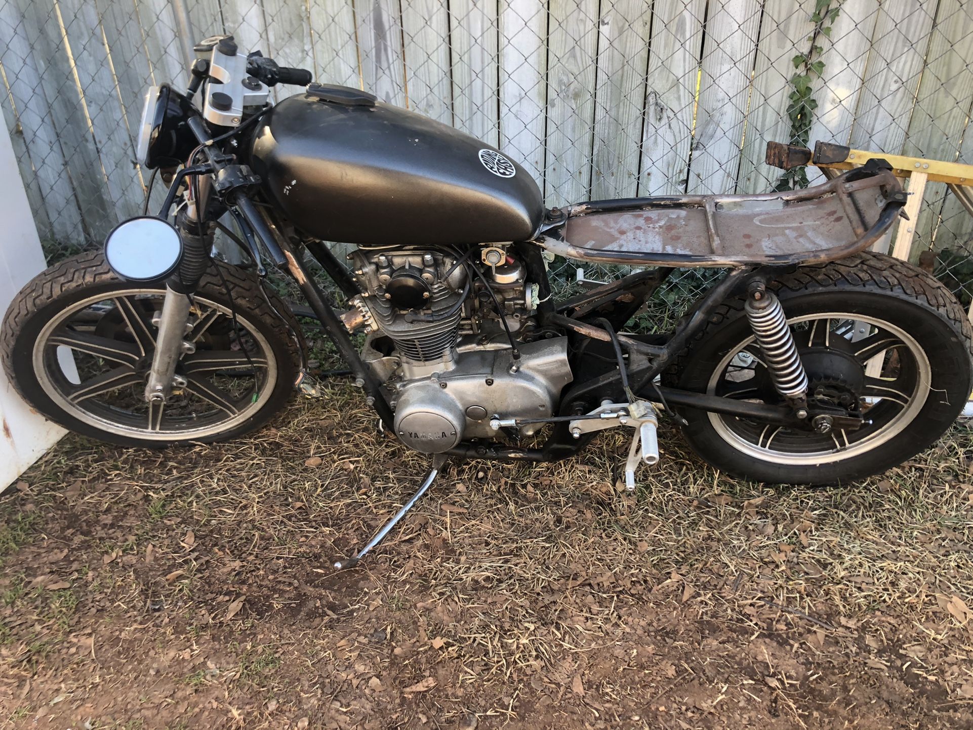 Yamaha 1980 Cafe Racer Motorcycle 