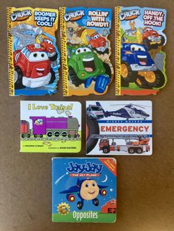 6 Transportation Children’s Board Books about Vehicles