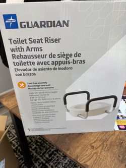 Medline Guardian Toilet Seat Riser with Arms
