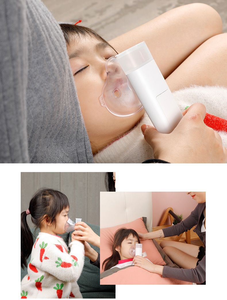 Handheld Breathing Relief Atomizer for All Ages Facial Steamer Cool Mist for Daily use, Travel