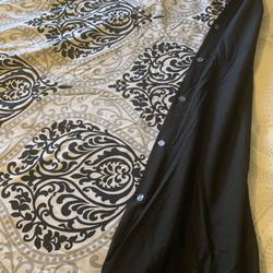 Full Size Duvet Cover With 2 Throw Pillows