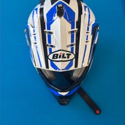 Bilt Amped Riding Helmet Atv Dirt Bike Size medium