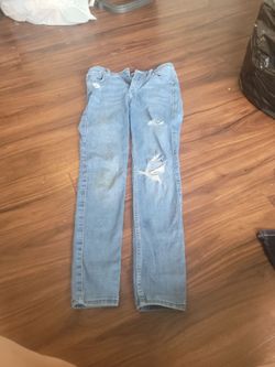 Girls Hollister Ripped Jeans
