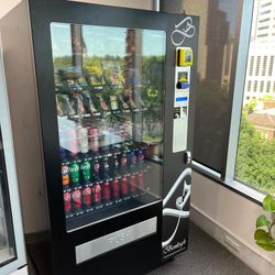 Drinks & Snacks Combo Machine With Credit Card Reader 