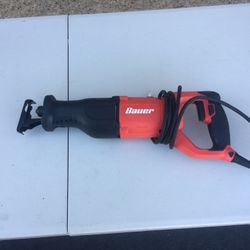 Bauer Variable Speed Reciprocating Saw