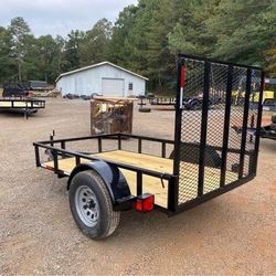 New 5x8 HD Utility Trailers