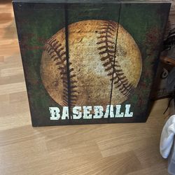 Baseball Wall Art