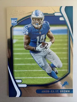 Amon-Ra St. Brown Rookie Absolute Detroit Lions