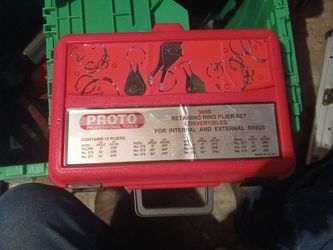 Proto 12 Piece Snap Ring Plier Set