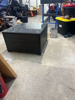 Brand new outdoor coffee table