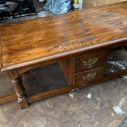 Pennsylvania House Vintage coffee table with extended 2 side table antique coffee table L36”*D20”*H16”(address in description) 
