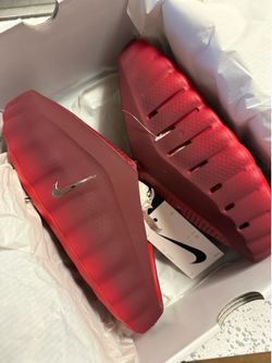 Nike mind 001 slides university red