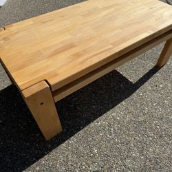 Wood Coffee Table