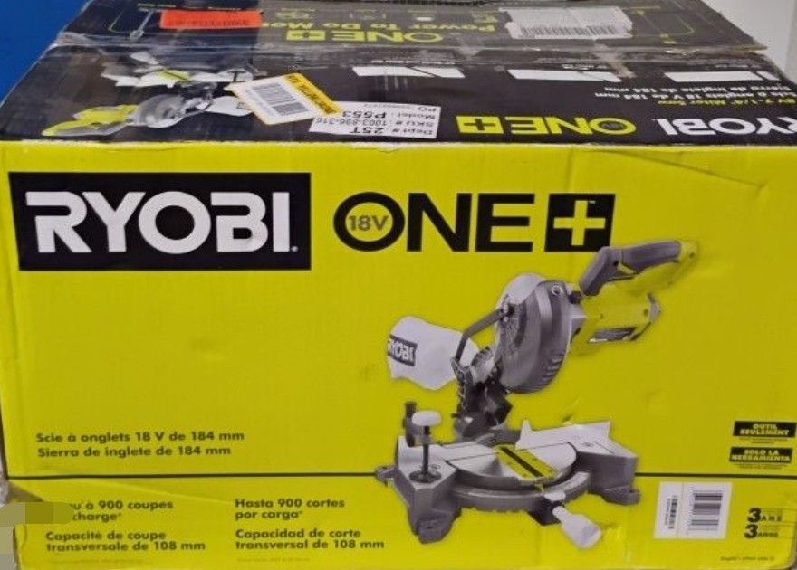 Ryobi One+ Miter Saw18V 7 1/4
